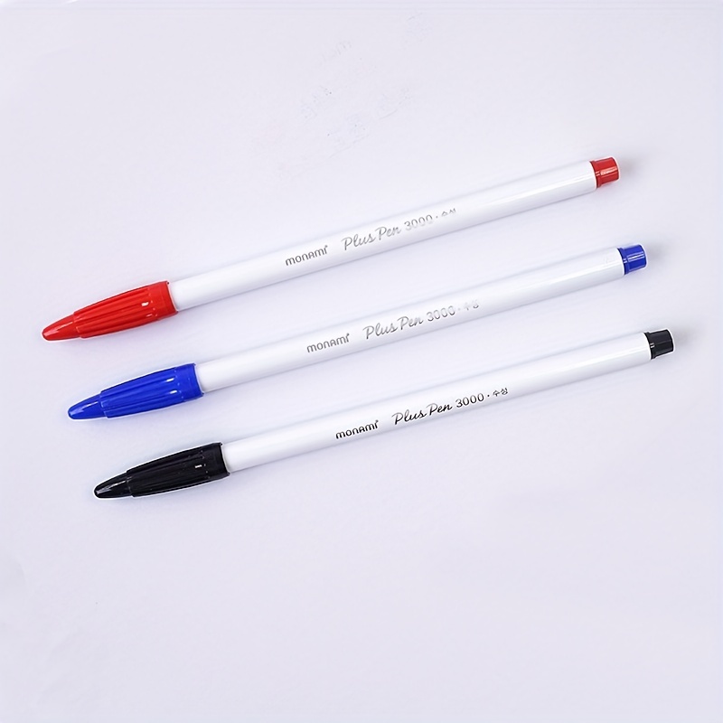 Monami Plus Pen 3000 Water-based Gel Pens Colored Hook Line Pens