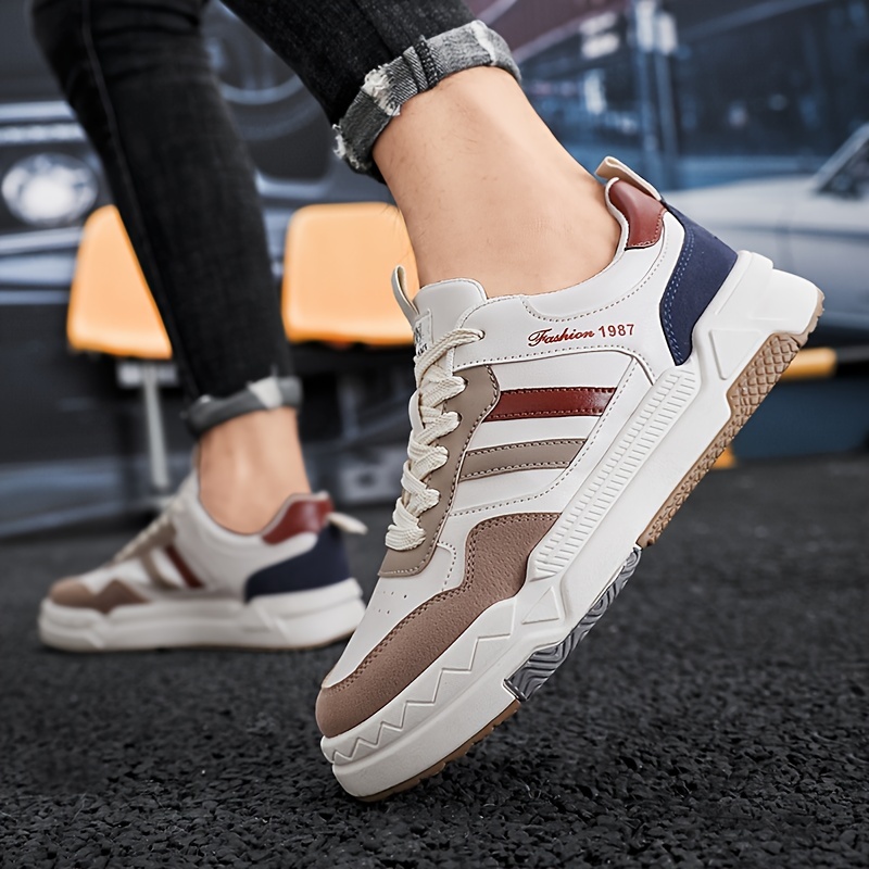 Calzado Casual Tenis De Hombre De Moda 2021 Zapatillas Blancas