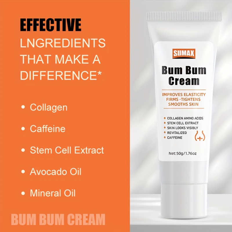 Hip Massage Cream, Natural Firming Formula