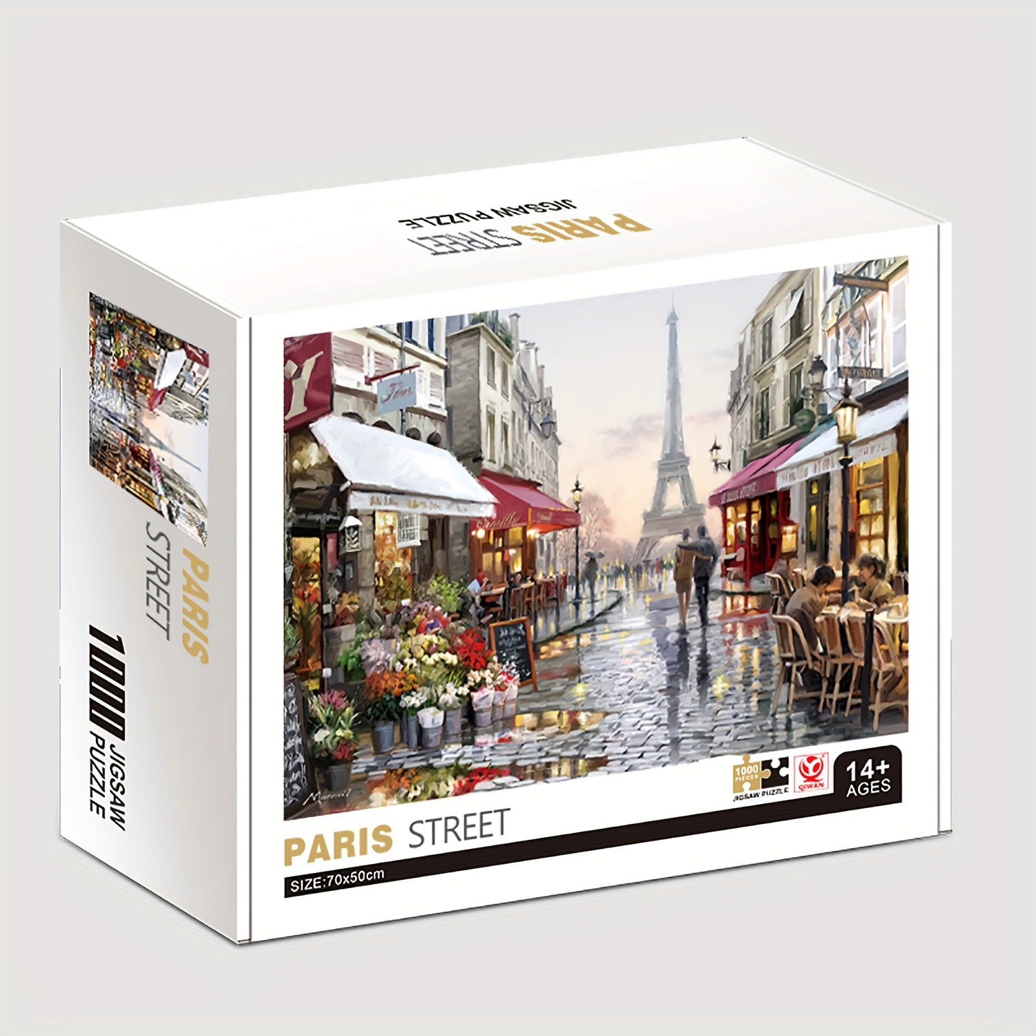Paris Street Jigsaw Puzzles For Adults Large Puzzle Family - Temu
