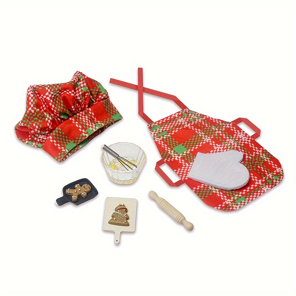 Elf Tool Accessories, Kitchen Baking Set, Mini Miniature Baking Tray, Party  Gift, Holiday Gift, Kids Party Toys, Suitable For Children, Birthday Gift  Toys, Christmas Stocking Stuffed Toys - Temu