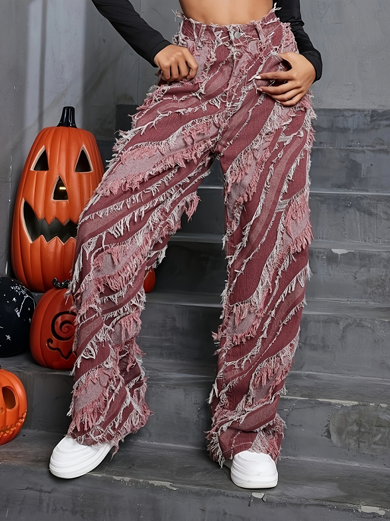 Fringe Pants - Temu