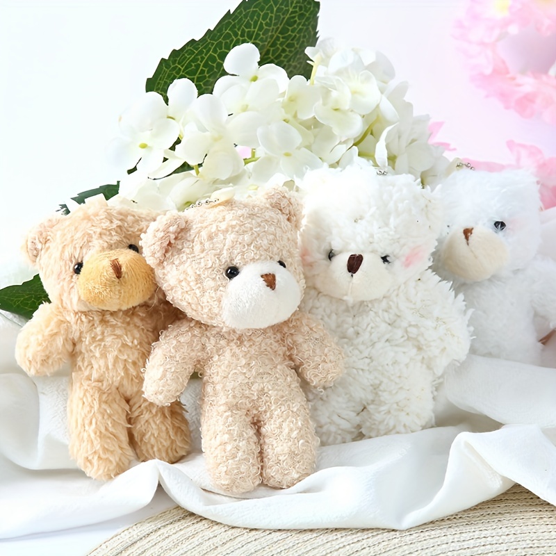 Baby Shower Small Tiny Plush Bear Bulk Mini Stuffed - Temu