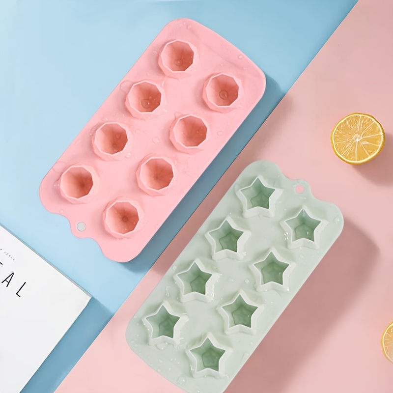 Silicone Ice Cube Tray Easy Release Square Ice Maker For Diy - Temu