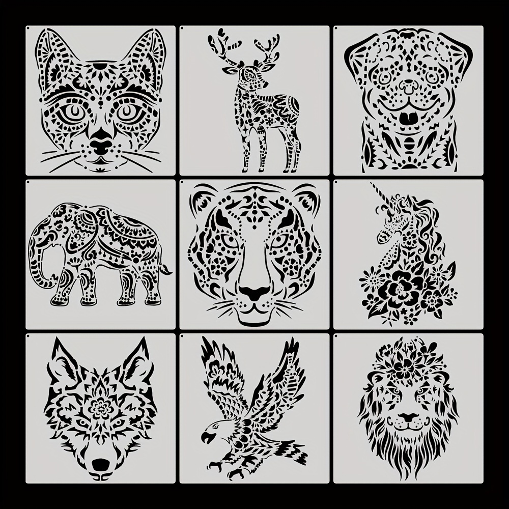 Animal Stencils - Temu
