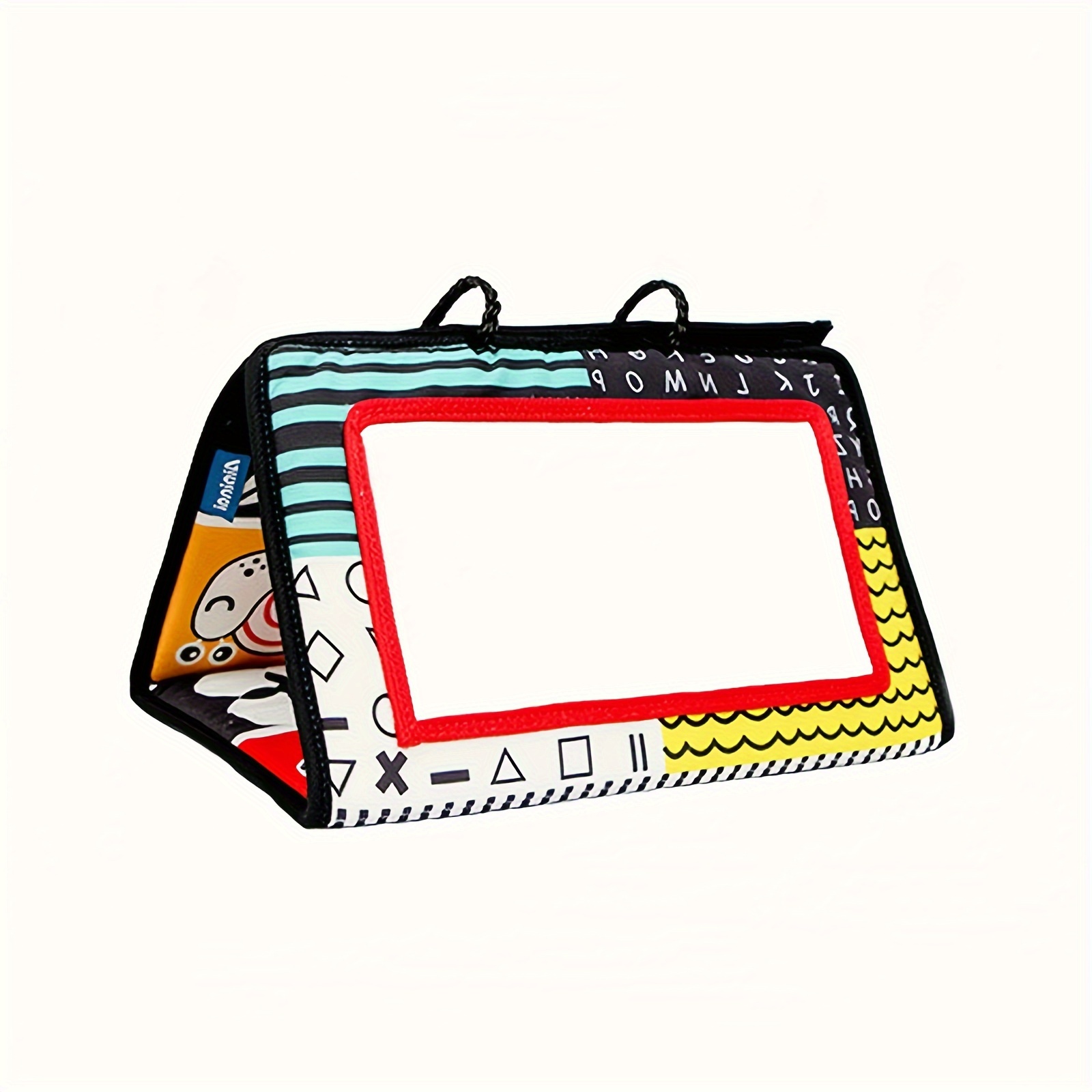 1 Pieza Espejo Para Coche De Bebé - Modo De Entrenamiento Visual Plegable -  Espejo Con Forma Rectangular - Colgante De Libro De Educación Temprana Para  Coche - Espejo De Observación De