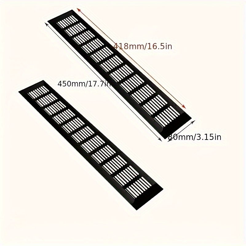 2 Stück Gitter Aluminiumlegierung Belüftungsöffnung Haus - Temu Germany