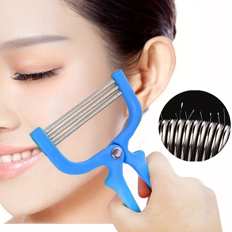 Facial Hair Remover Spring Manual Removal Epilator Beauty - Temu