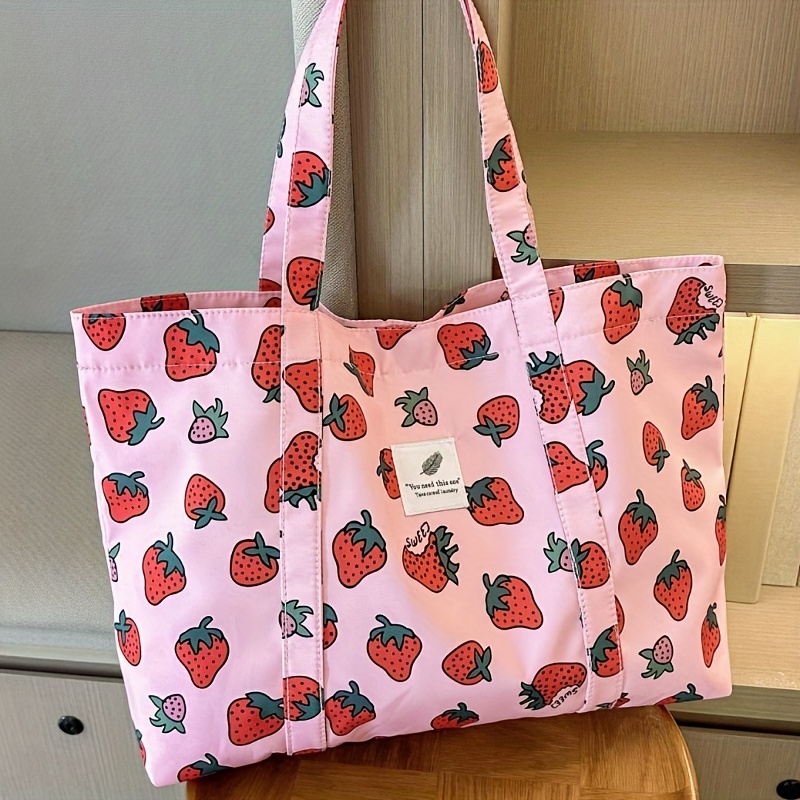 Corduroy Tote Bag Aesthetic Tote Bags For School Cute Tote Bags Teen Girls  Trend