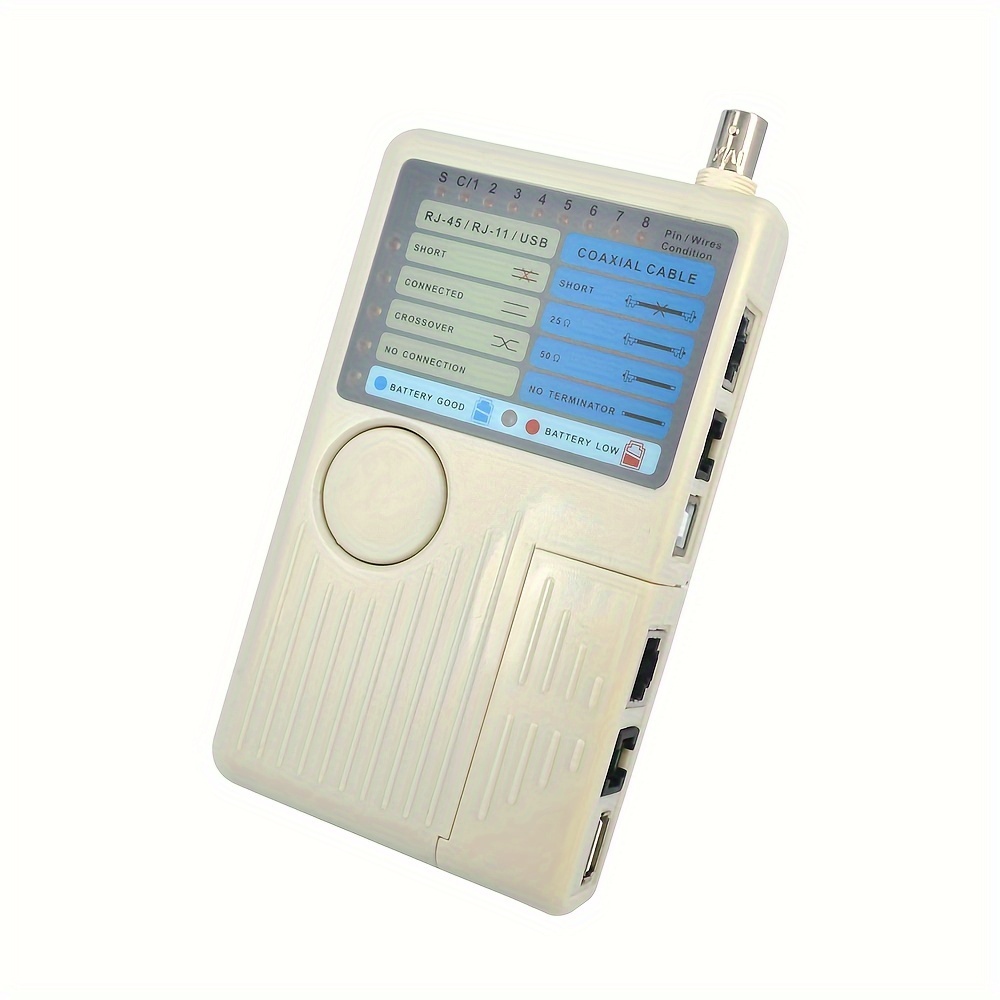Network Cable Tester - RJ11, RJ12, RJ45 and BNC — Primus Cable