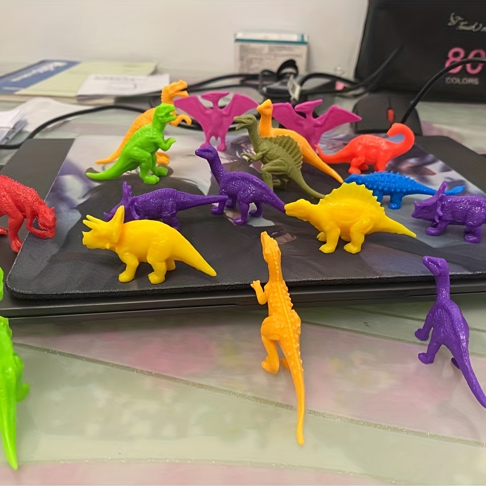 60pcs Giocattoli Dinosauro In Morbida Colla Modelli - Temu Italy