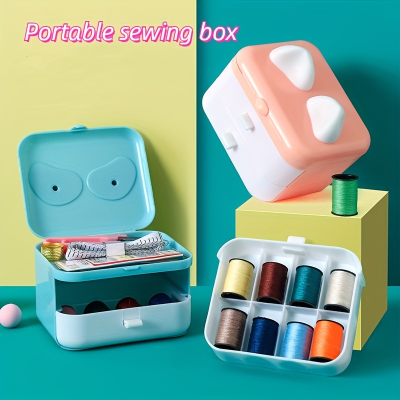 24/42-axis Plastic Thread Box, Household Needle Thread Storage Box