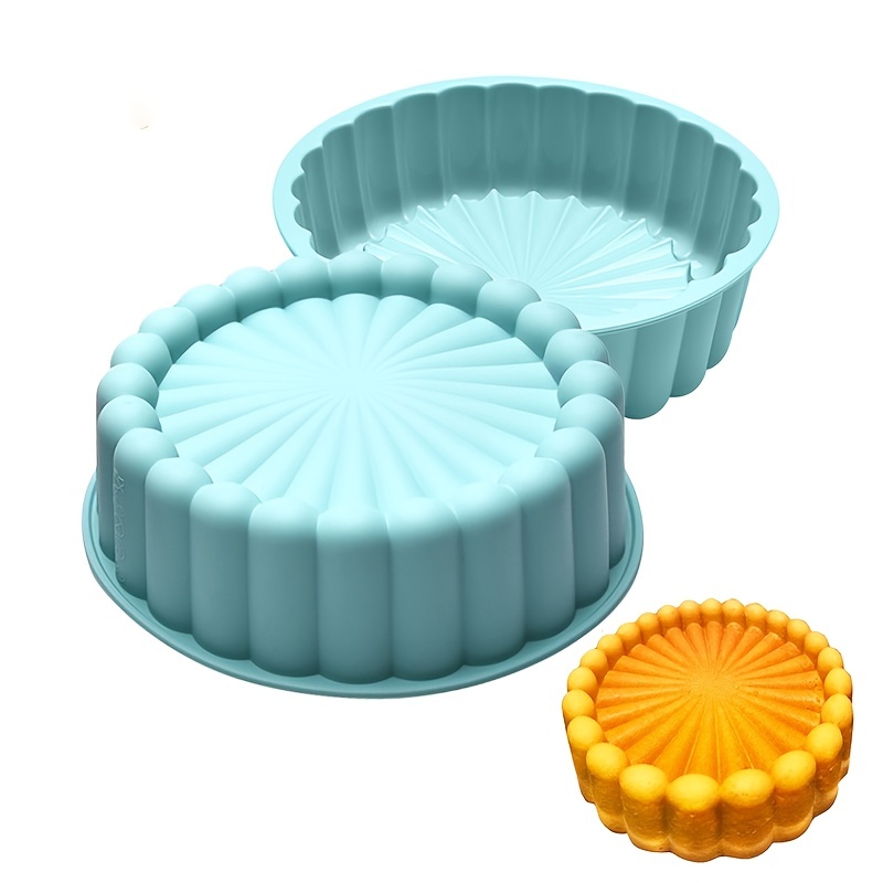 Jocyshop Silicone Charlotte Cake Pan  8 Inch Nonstick Round Molds for —  CHIMIYA
