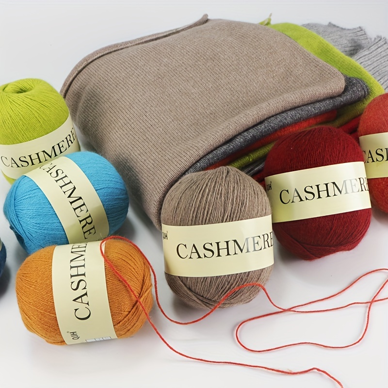 Cashmere Knitting/crochet Yarn 50 Grams 20 Grams anti-pilling, Super Soft,  Genial Warmth famous Mongolian Cashmere Free Shipping 