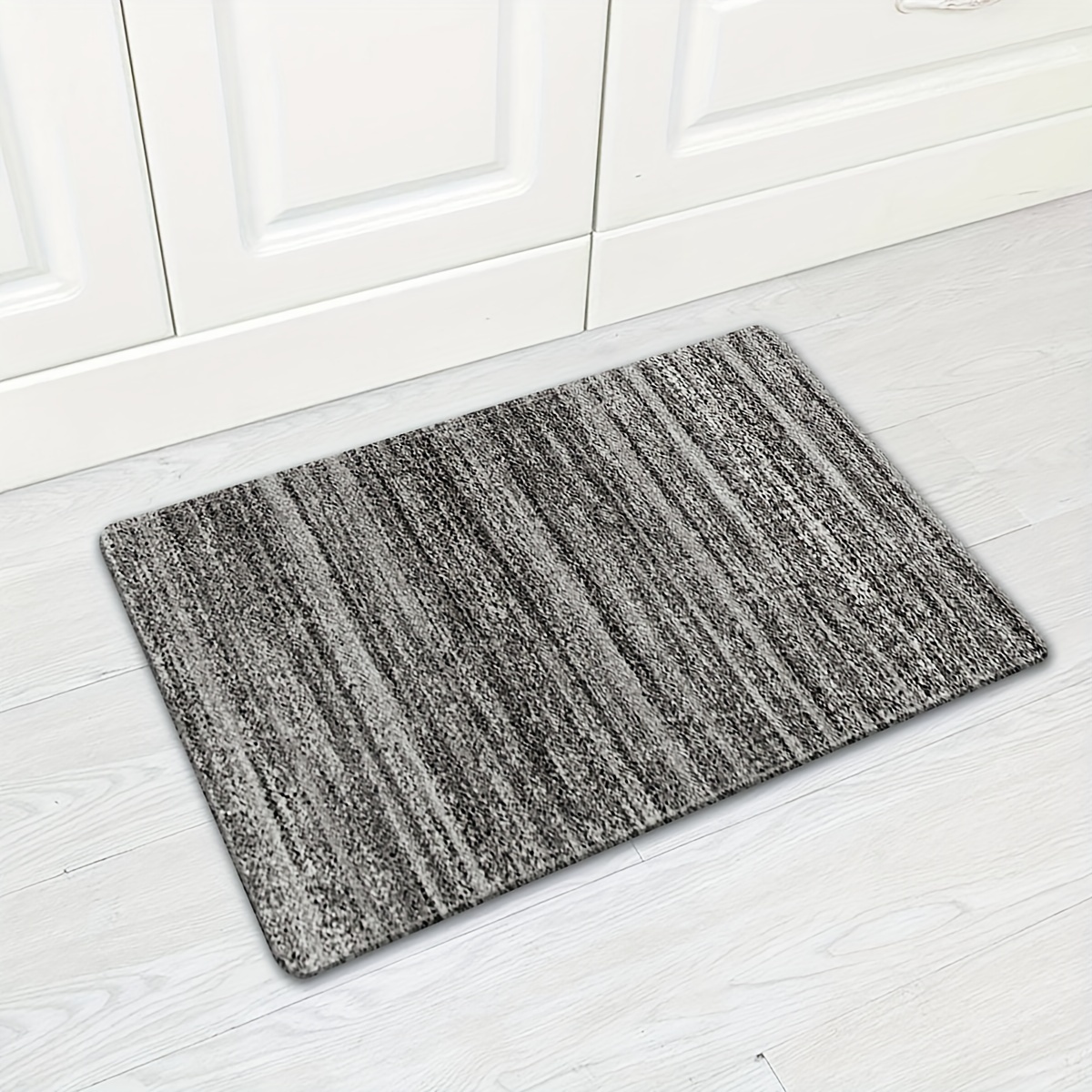 Non slip Dark Grey Abstract Area Rug Retro Modern Low pile - Temu