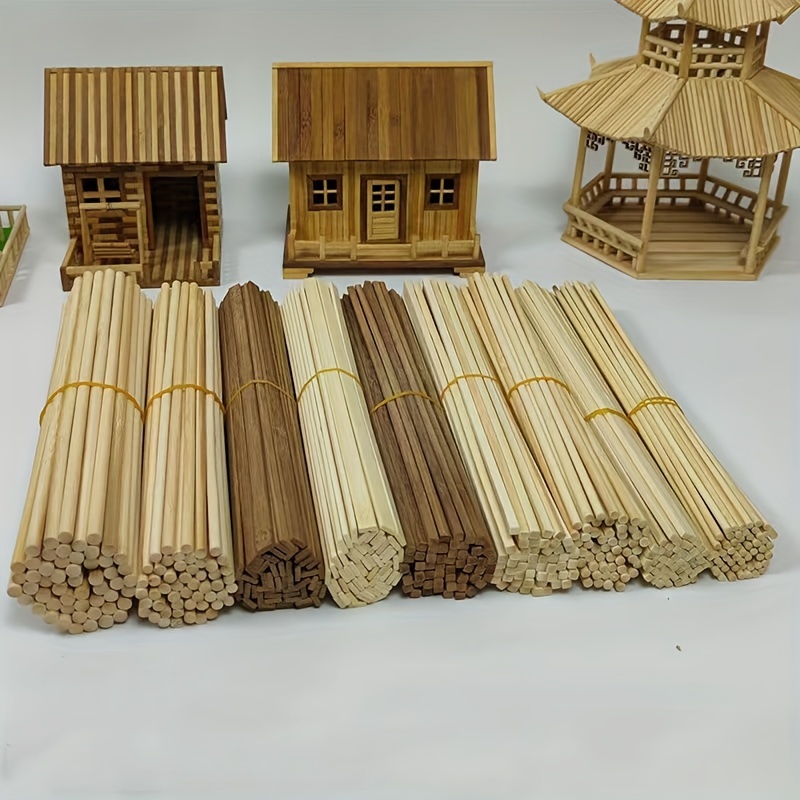 Bamboo Sticks For DIY Crafts Photo Props And Craft Supplies