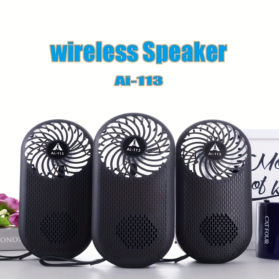 Radio FM con altavoz Bluetooth y batería Recargable