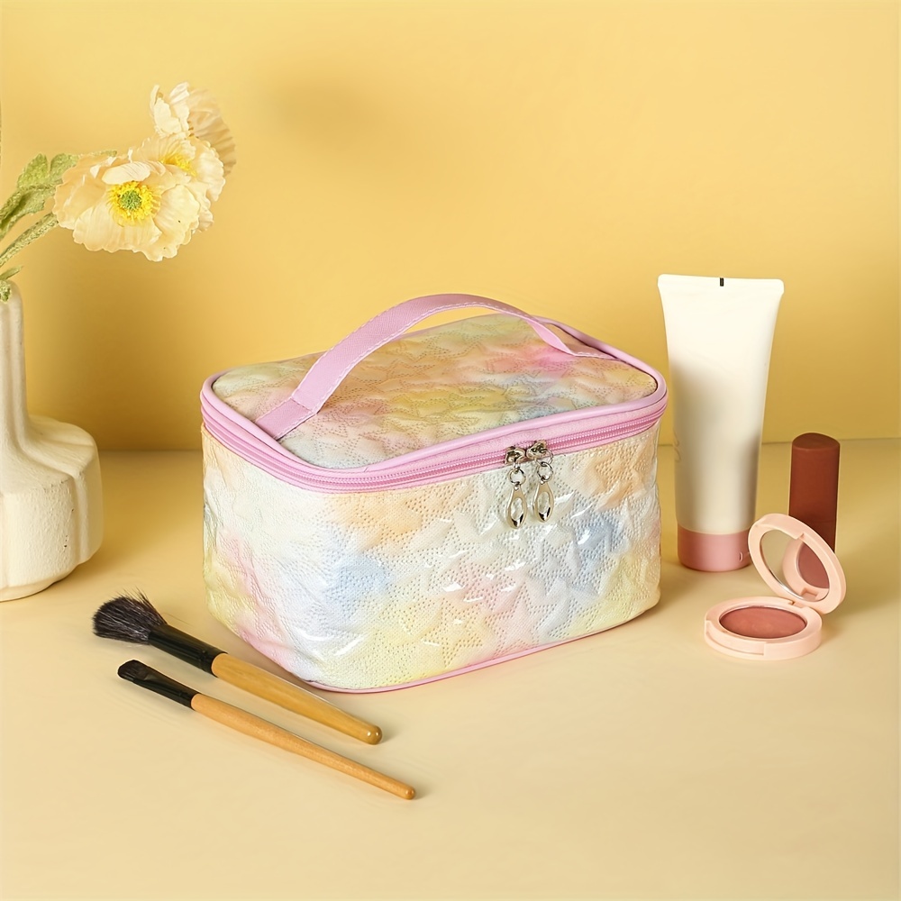 Travel Cosmetic Bags Waterproof Makeup Bags Multifunctional Bucket Toiletry Bag  Barrel Cases Bathroom Storage Carry