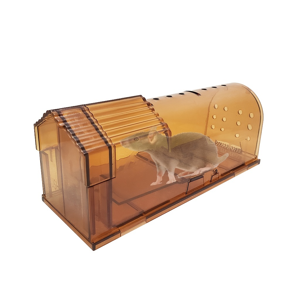 Trampas para ratones humanas reutilizables para ratones de  interior/exterior
