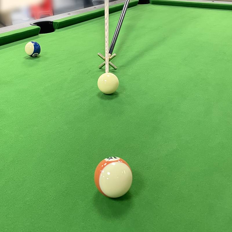 Set 4 Pezzi Per Biliardo - Ponte Stecca Retrattile Con 3 Teste In Ottone, Accessori Per Tavolo Da Pool - Foto 6