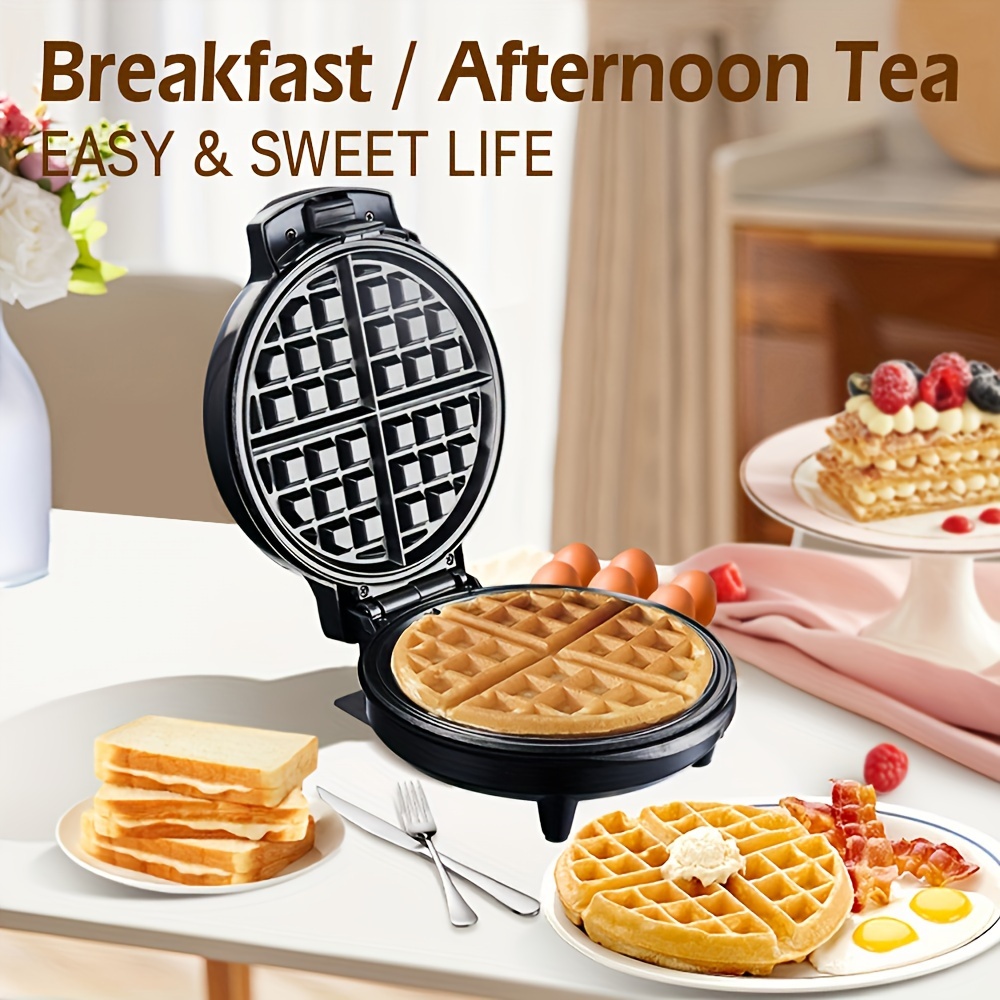 Electric Waffle Maker, Breakfast Dessert Non-stick Pan, Kitchen Cooking  Utensils, Cookware, Kitchenware, Kitchen Accessories Kitchen Stuff Small  Kitchen Appliance - Temu