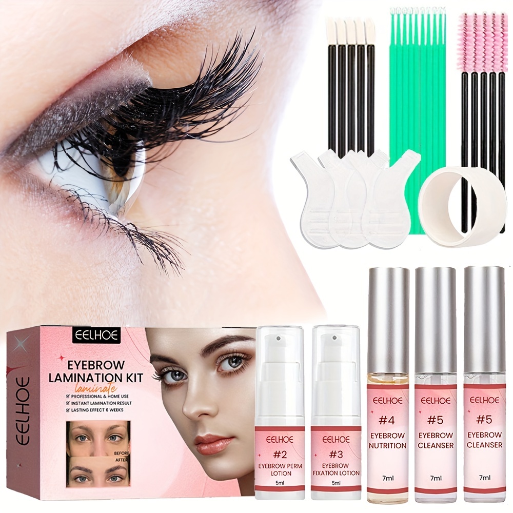 Eelhoe Eyebrow And Eyelash Tinting Kit 2-in-1 Eyelash And Eyebrow