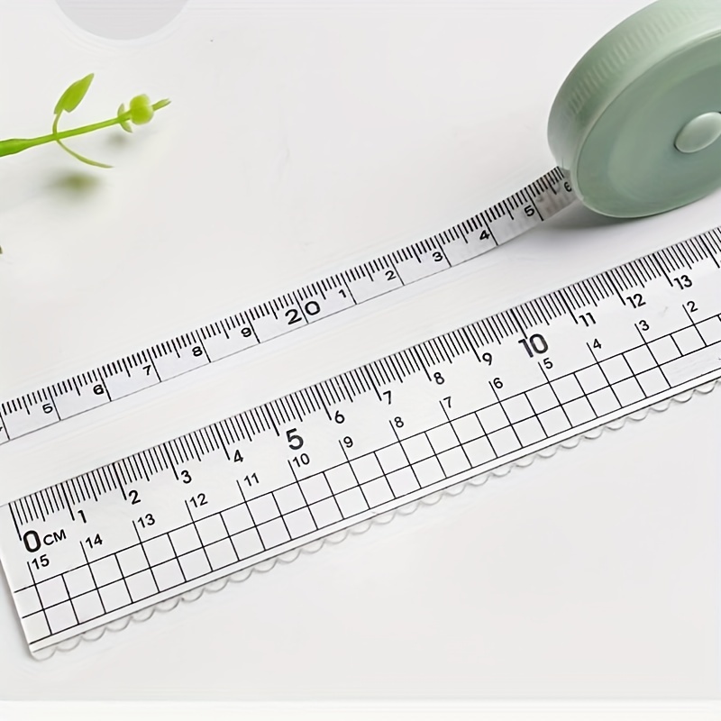2Pcs Retractable Measuring Tape for Sewing