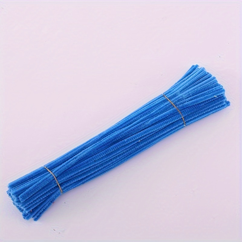 12 Chenille Stems - Light Blue, Floral Craft Supplies