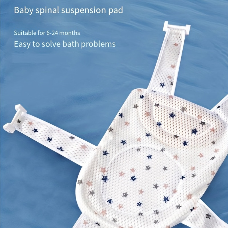 Non-Slip Baby Bath Net Holder for Safe Bathing