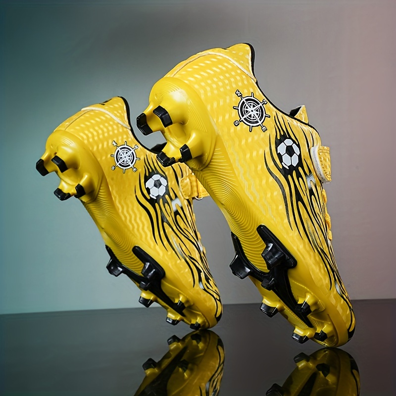 boys yellow football boots