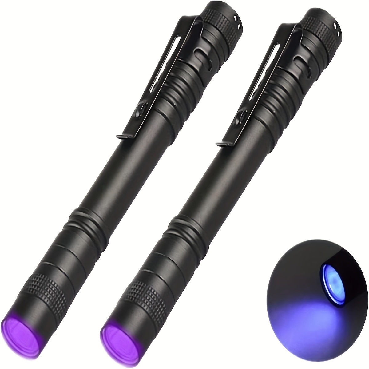 Consciot - Linterna UV de luz negra, 12 LED de 395 nm, luz negra  ultravioleta, mini linterna portátil, detector de orina de mascotas para  orina de