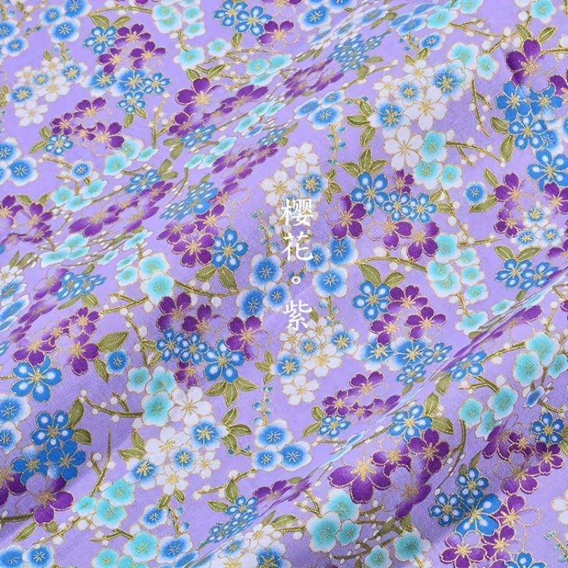 1pc 150 59 37 4in Bronzing Quilting Fabric Cotton Craft DIY Doll Clothes Fabric