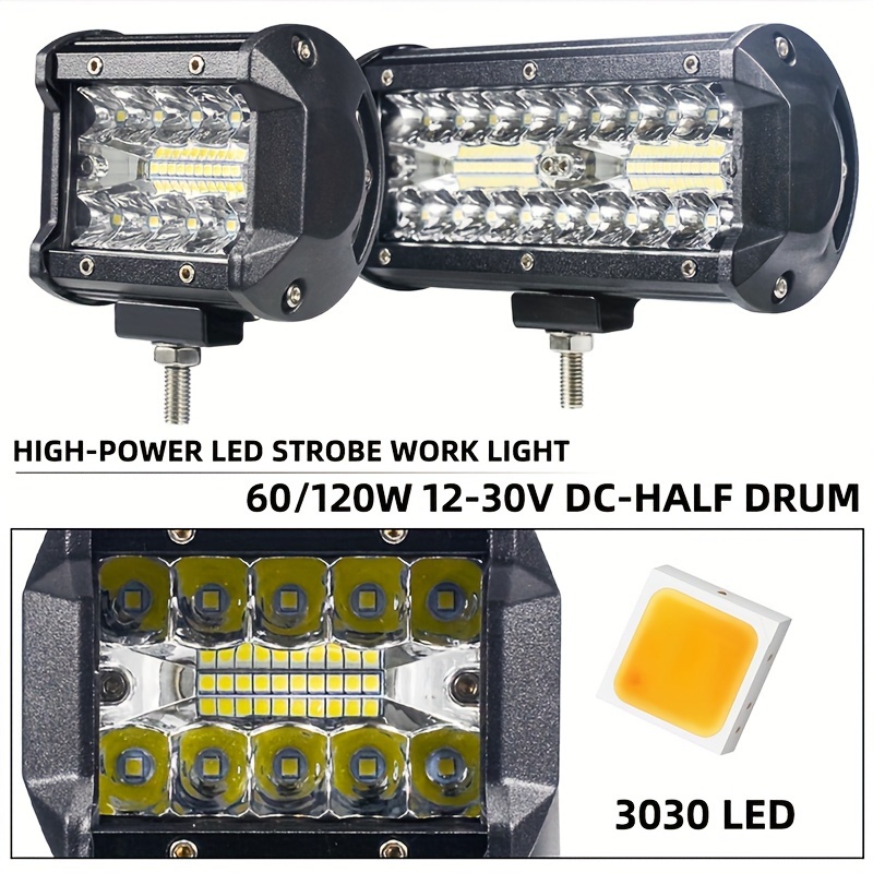 Kaufe 30W 5 Zoll quadratisches Auto-LED-Licht, LED-Leiste, Arbeitslicht,  Offroad-LKW-Lichtleiste, Offroad-LKW-Lichtleiste