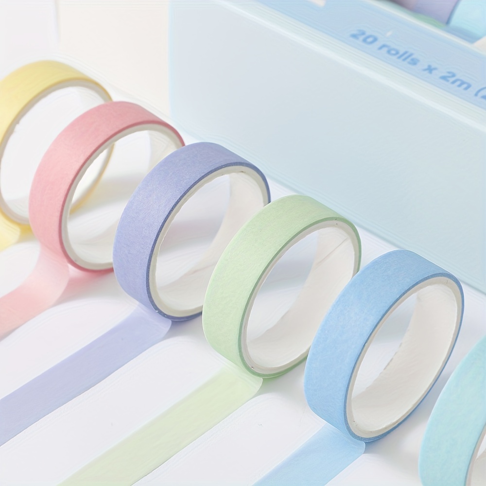  MT Washi Masking Tapes, Set of 10, Bright Colors