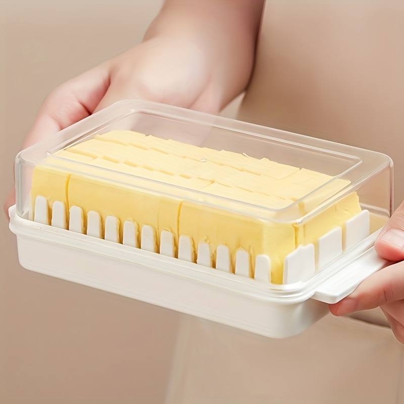 Butter Dish With Cover Butter Fresh-keeping Box With Cutter Slicer