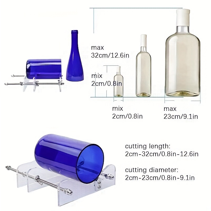 Goxawee Premium Glass Bottle Cutter Kit Diy Glass Cutter - Temu