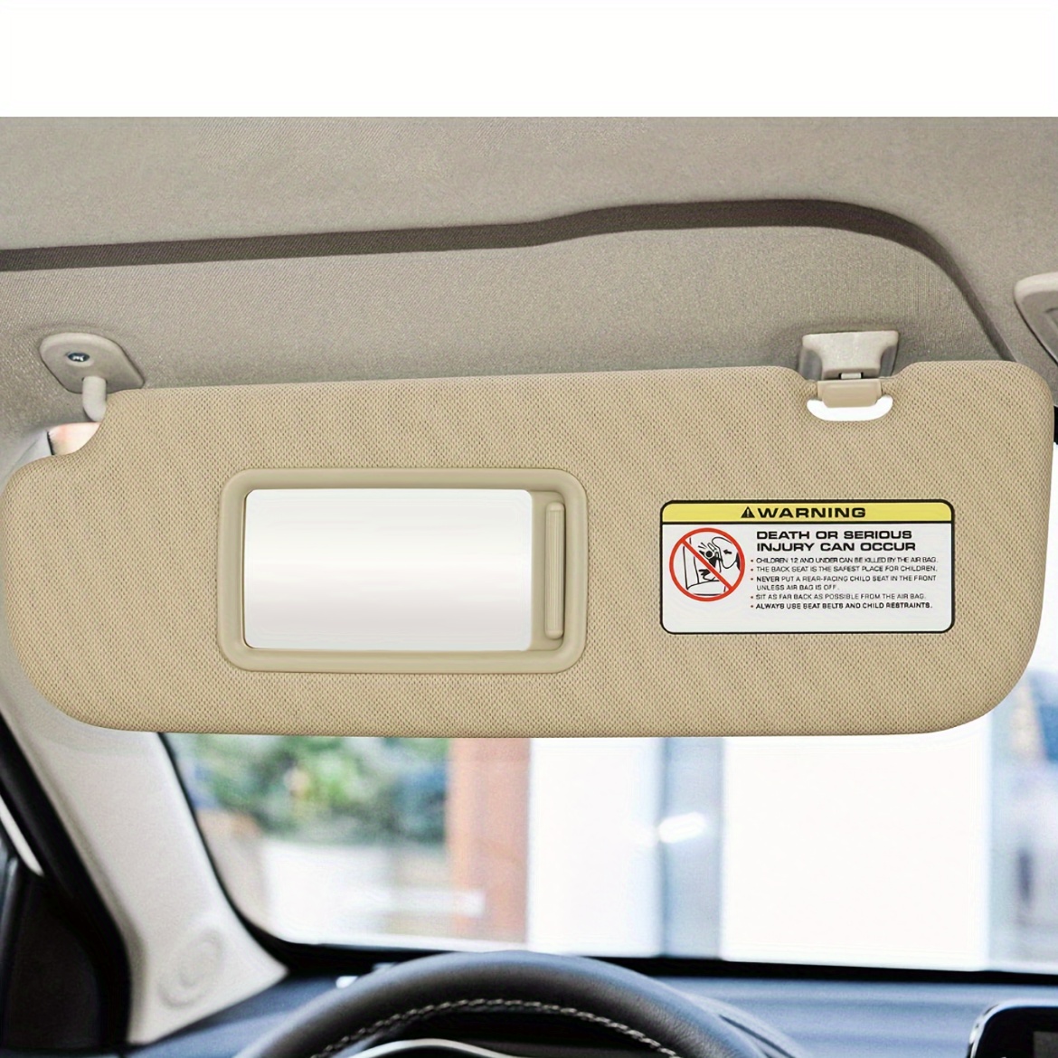 2007 hyundai elantra store sun visor beige