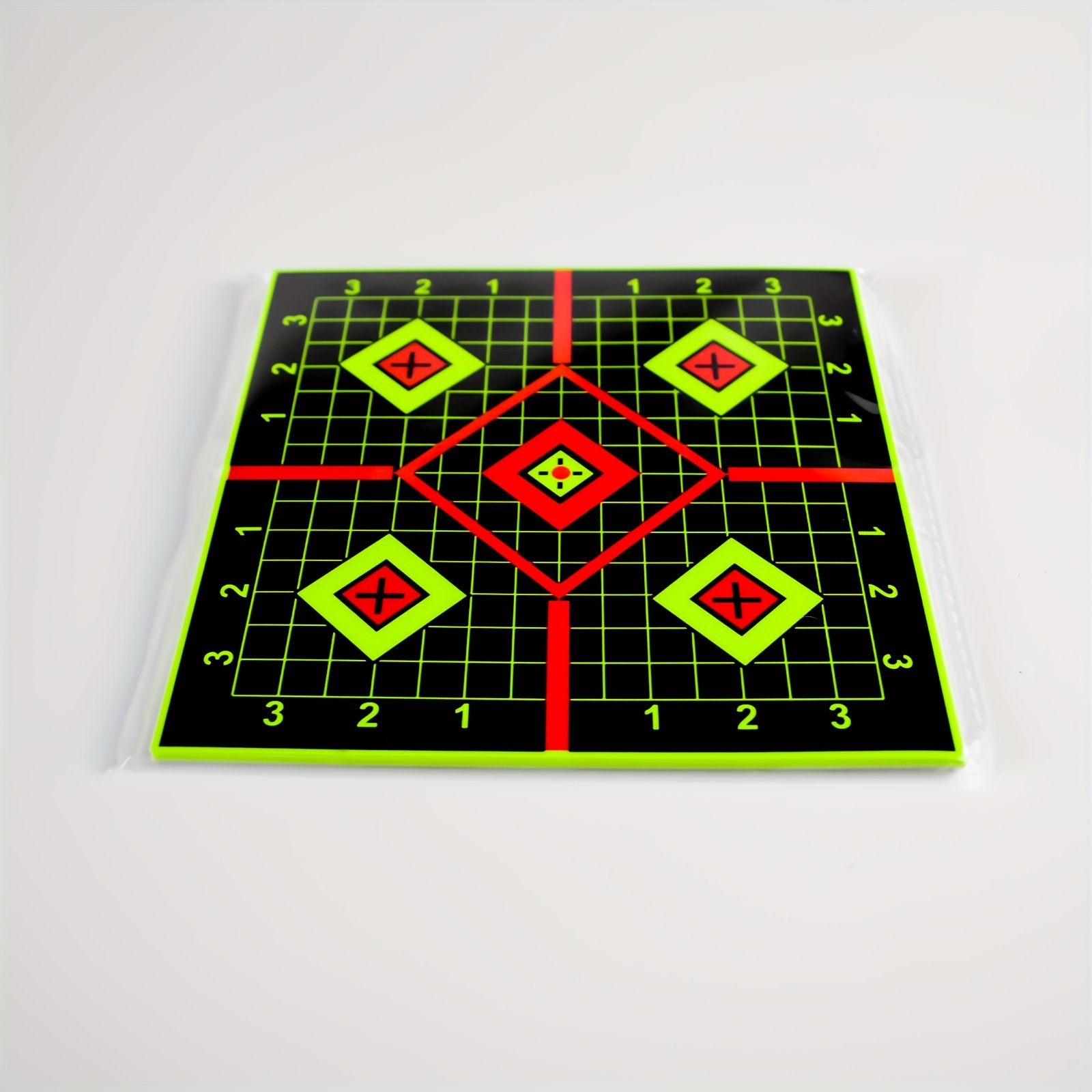 25pcs Shooting Targets with Reactive Self-Stick Splatter Paper - 6-Inch Tactical Training Targets, Durable Paper Targets for Indoor/Outdoor Use, Precision Practice