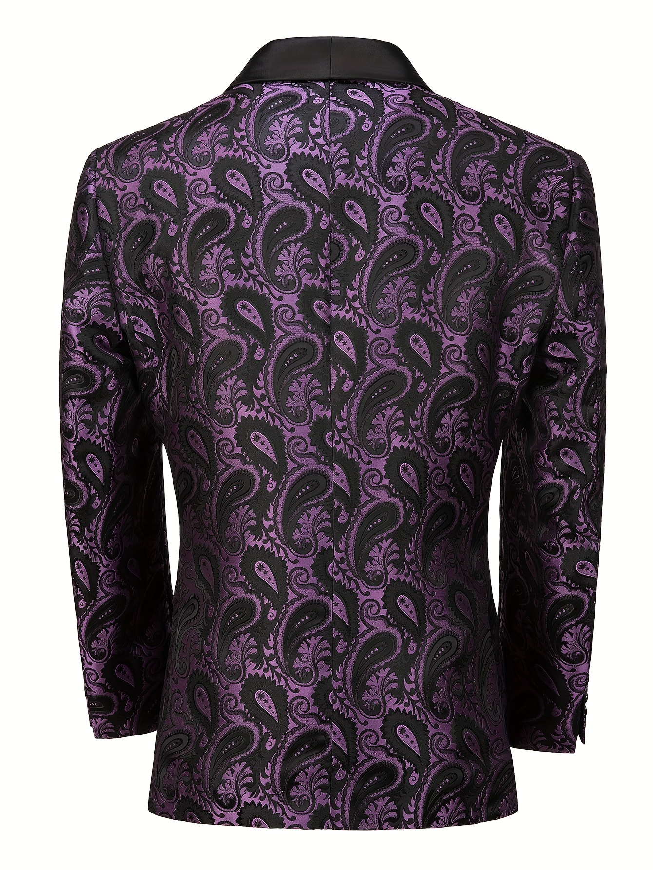 Purple paisley deals suit jacket