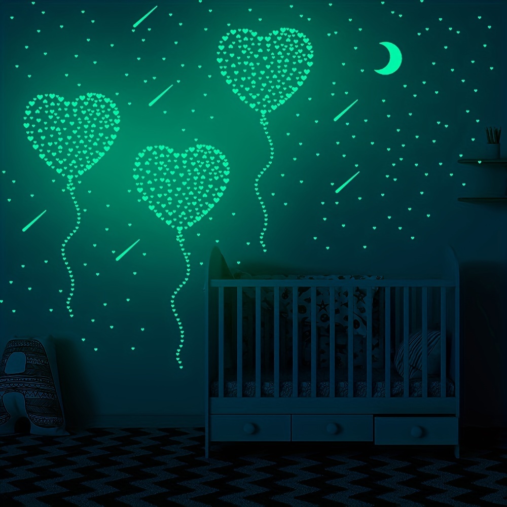 Luminous Pentagram Wall Stickers