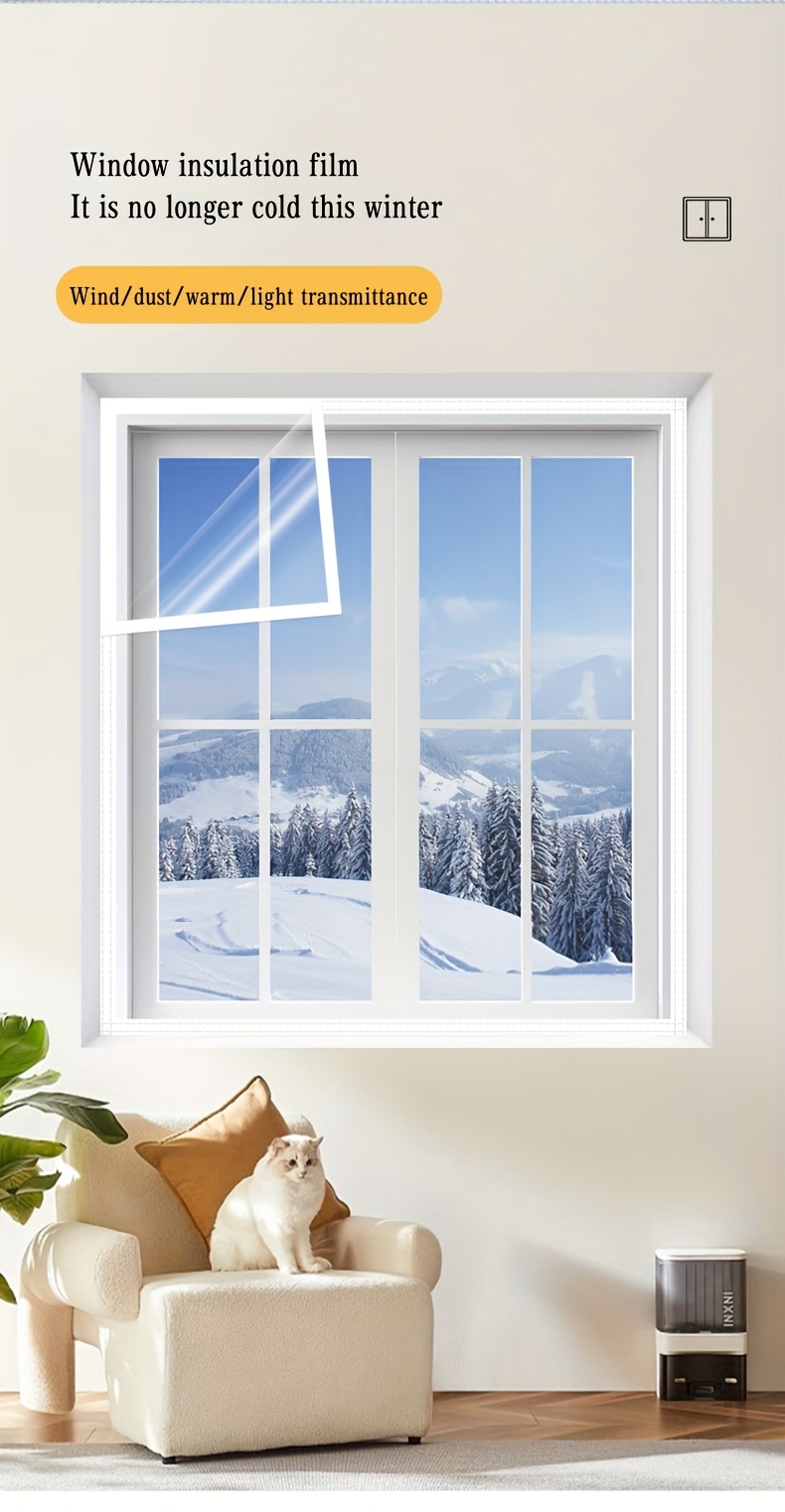 1 Stück Winterfenster thermofolie Winddichter - Temu Germany