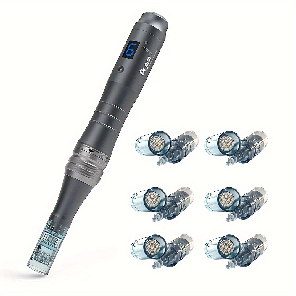 Microneedling Pen For Professional Skin Care - Improves The Look Of Acne  Scars, Microblading, And Tattoo Needle Care - Facial Tool With Adapter  (included) - Temu United Arab Emirates