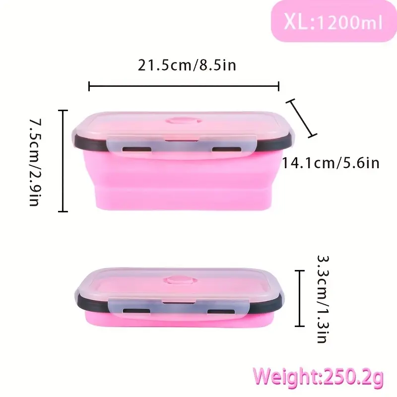 Leakproof Silicone Insulated Lunch Box For Office Workers - Temu
