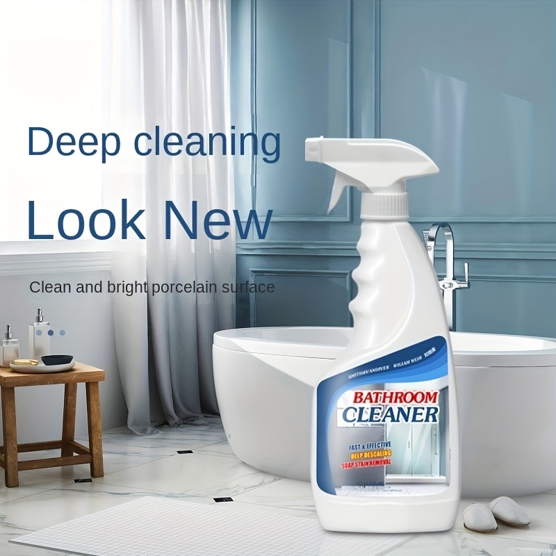 Bathroom Descaler Bathroom Cleaner Shower Room Glass Water - Temu