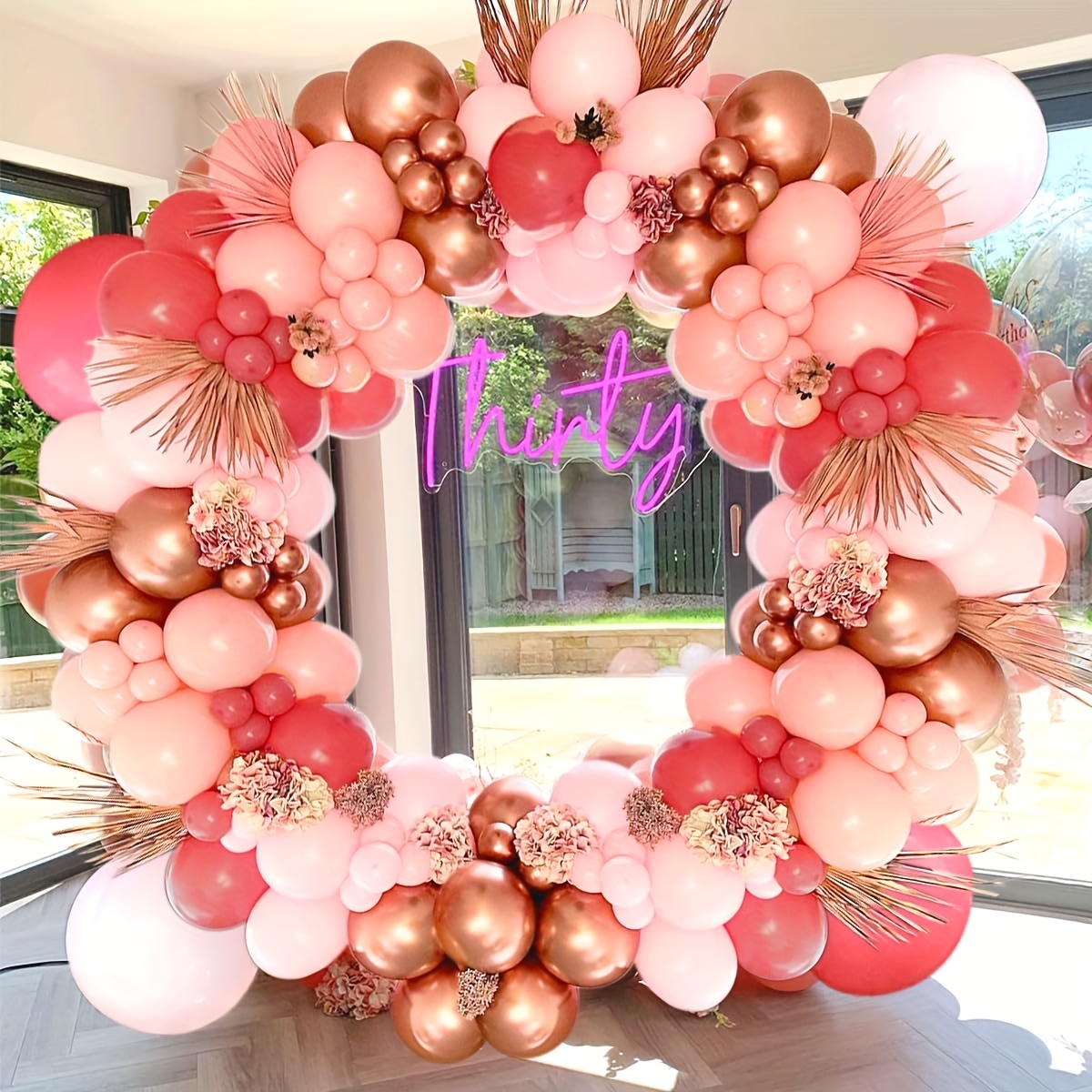 117pcs Palloncini rosa pastello Arch Garland Kit Palloncini - Temu