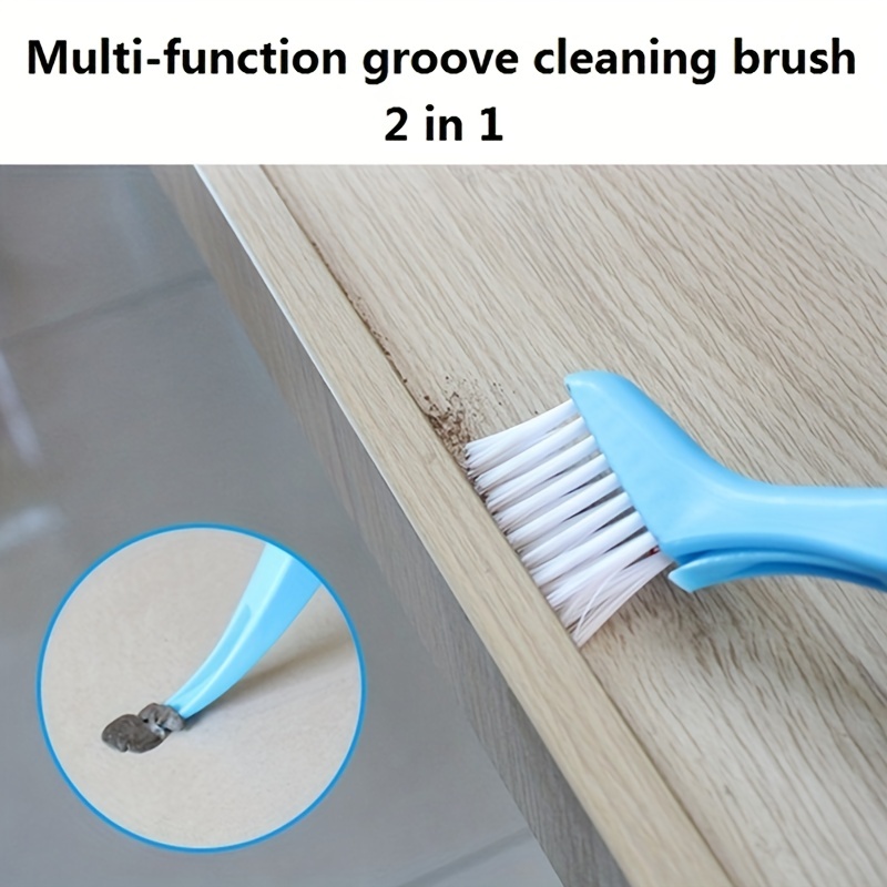 Multifunctional Groove Cleaning Brush Plastic Handle Home Car Window Groove  Scraper Cleaning Brush - Temu