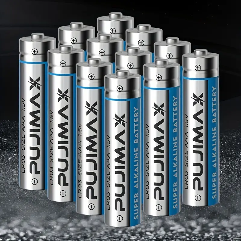 PUJIMAX 80 Pilas AAA, Pilas Alcalinas AAA De Alto Rendimiento De 1,5 V, Con  Potencia De Larga Duración Para Linterna, Juguetes, Control Remoto (no Rec