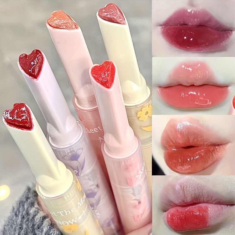 6-color Lustrous Lip Gloss Lipstick With Dewy Finish - Transparent,  Plumping, Moisturizing, Anti-dryness - Enhance Your Lips' Natural Beauty -  Temu