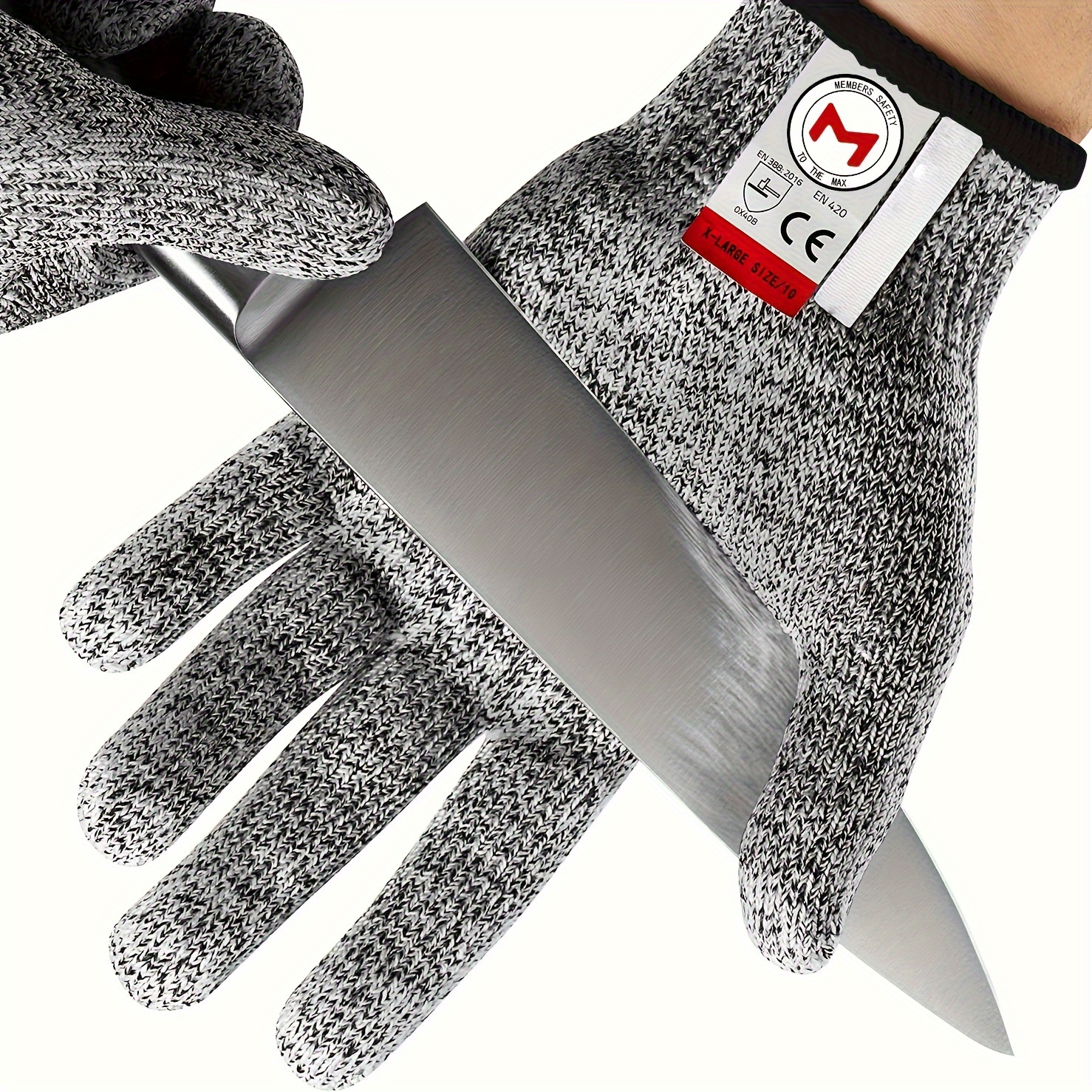 Class 5 Protective Unisex Anti cutting Work Gloves Finger - Temu
