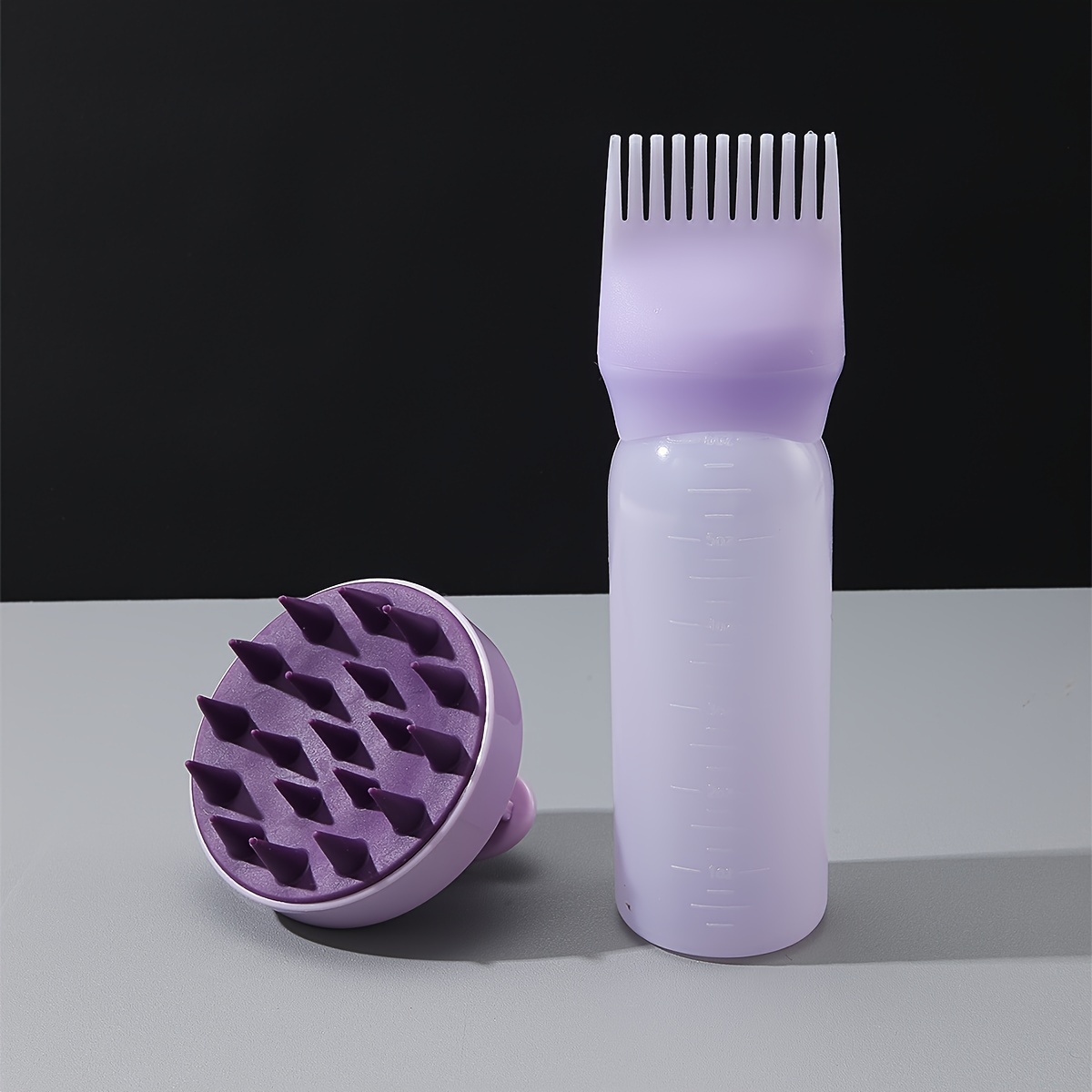 2pcs Applicator Bottle for Hair tint hair dyeing bottles scalp applicator